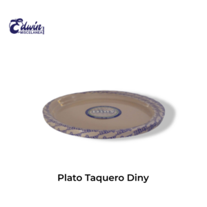 PLATO TAQUERO BEIGE C/4