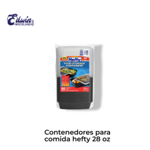 CONTENEDORES PARA COMIDA HEFTY 28 OZ