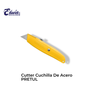 CUTTER CUCHILLAS DE ACERO PRETUL