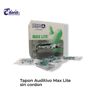 TAPON AUDITIVO MAX LITE S/CORDON C/200