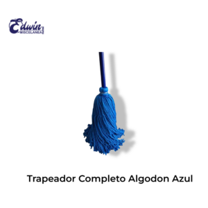 TRAPEADOR COMPLETO ALGODON AZUL