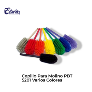 CEPILLO P/MOLINO DE PBT 5201 VARIOS COLORES