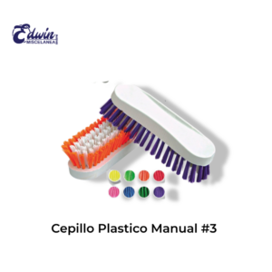CEPILLO PLASTICO MANUAL #3