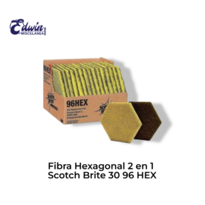 FIBRA HEXAGONAL 2 EN 1 SCOTH BRITE 30 96HEX