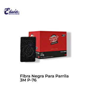 FIBRA NEGRA PARA PARRILLA 3M P-76