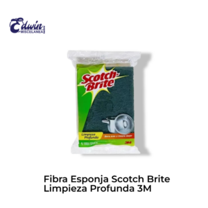 FIBRA SCOTCH BRITE LIMPIEZA PROFUNDA 3M