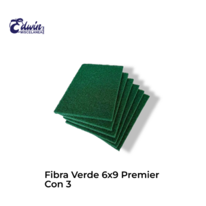 FIBRA VERDE 6X9 PREMIERE C/3