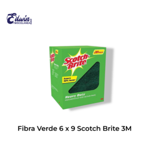 FIBRA VERDE 6X9 SCOTCH BRITE 3M