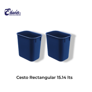 CESTO RECTANGULAR 15.14 LTS