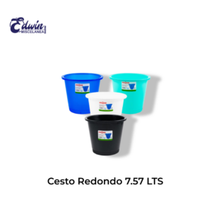CESTO REDONDO 7.57 LTS