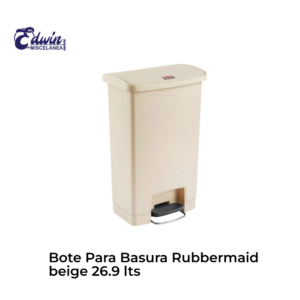 BOTE P/BASURA RUBBERMAID BAIGE 26.9 LTS