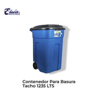 CONTENEDOR P/ BASURA TACHO 135 LTS