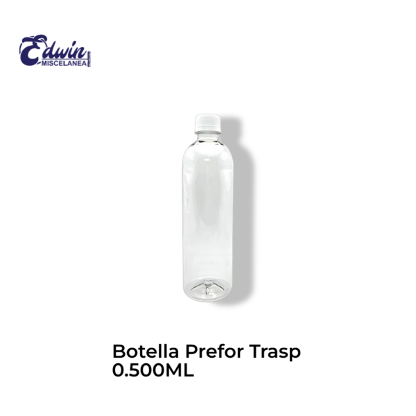 BOTELLA PREFOR TRANSP. 500 ML – MISCELANEA EDWIN