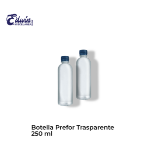 BOTELLA PREFOR TRANSPARENTE 250 ML