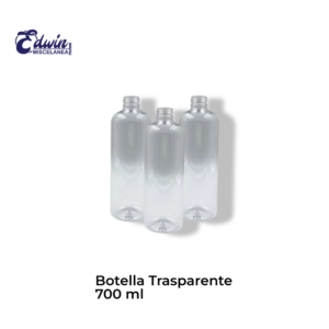 BOTELLA TRANSPARENTE 700 ML