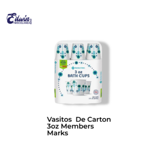 VASITOS DE CARTON 3 OZ MEMBERS MARK C/600 PZ