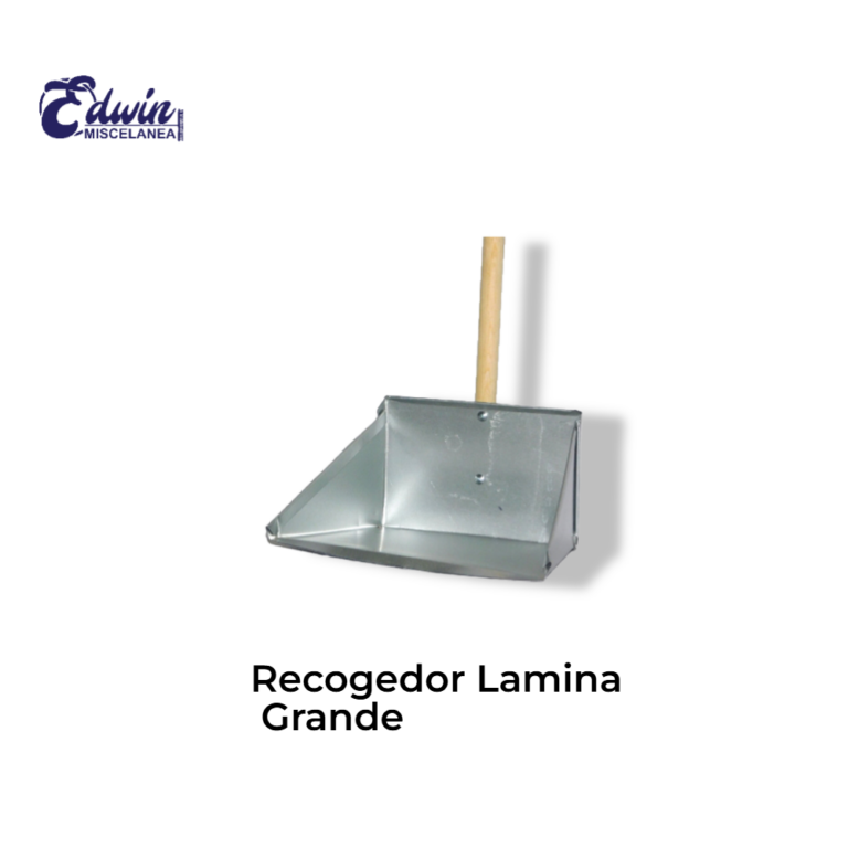 RECOGEDOR DE LAMINA GRANDE – MISCELANEA EDWIN