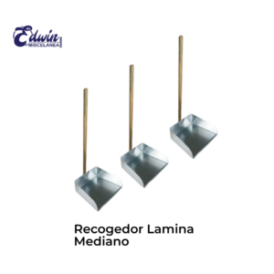 RECOGEDOR DE LAMINA MEDIANO