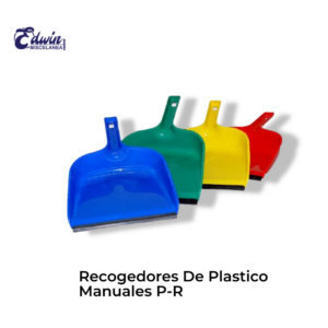 RECOGEDOR DE PLASTICO MANUAL P-R