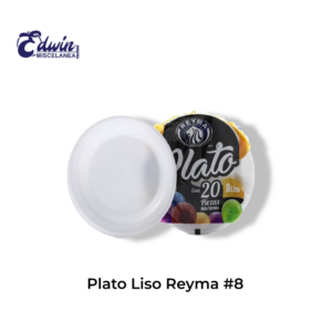 PLATO LISO #8 REYMA