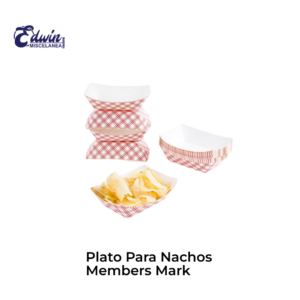 PLATO PARA NACHOS MEMBERS MARK