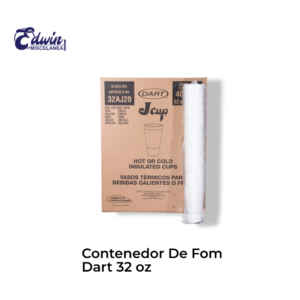CONTENEDOR DE FOAM 32 OZ DART