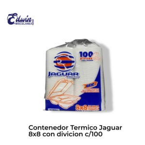 CONTENEDOR TERMICO JAGUAR 8X8 CON DIVICION C/100