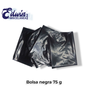 BOLSA NEGRA PARA BASURA 75 GL