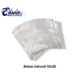 BOLSA NATURAL 10X15
