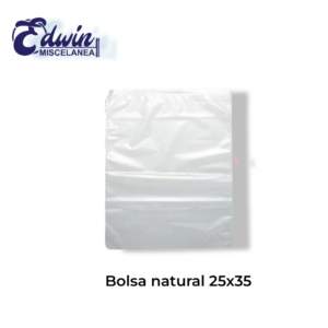 BOLSA NATURAL 25X35