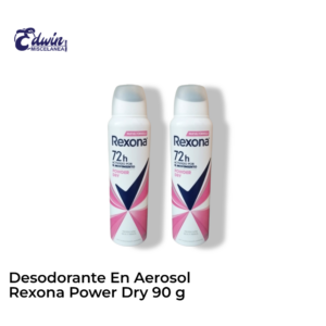 DESODORANTE EN AEROSOL REXONA POWDER DRY 90G