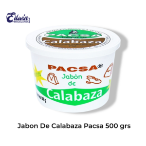 JABON DE CALABAZA PACSA 500 GRS
