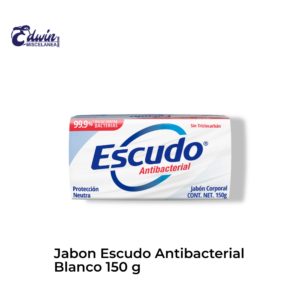 JABON ESCUDO ANTIBACTERIAL BLANCO 150G