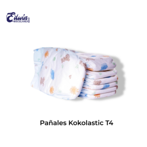 PAÑALES KIKOLASTIC T4
