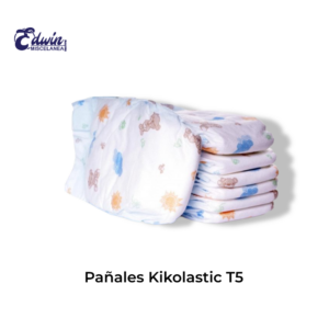PAÑALES KIKOLASTIC T5