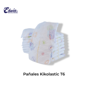 PAÑALES KIKOLASTIC T6