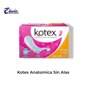 KOTEX ANATOMICA SIN ALAS