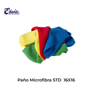 PAÑO MICROFIBRA STD 16X16 AZUL