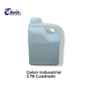 GALON INDUSTRIAL CUADRADO 3.785 LT
