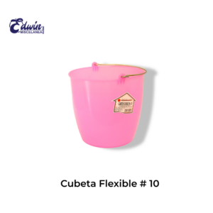 CUBETA FLEXIBLE # 10