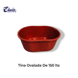 TINA OVALADA DE 150 LT