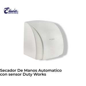 SECADOR DE MANOS AUTOMATICO C/SENSOR DUTY WORKS