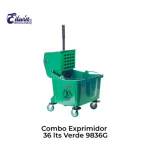 COMBO EXPRIMIDOR DE 36 LT VERDE 8936G