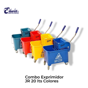 COMBO EXPRIMIDOR JR 20 LT COLORES