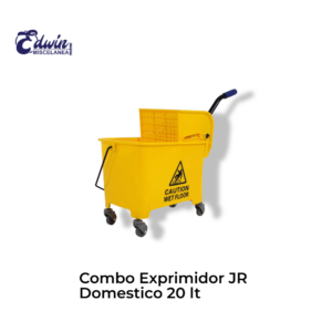 COMBO EXPRIMIDOR JR DOMESTICO 20 LT