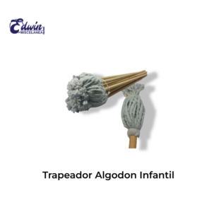 TRAPEADOR DE ALGODON INFANTIL