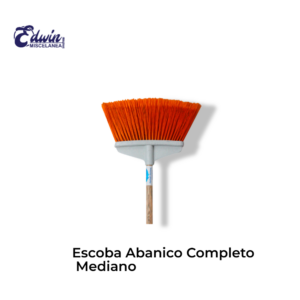 ESCOBA ABANICO MEDIANO COMPLETA