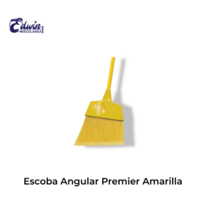 ESCOBA ANGULAR PREMIER AMARILLA