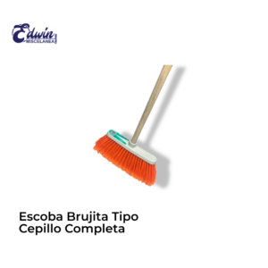 ESCOBA BRUJITA TIPO CEPILLO COMPLETA