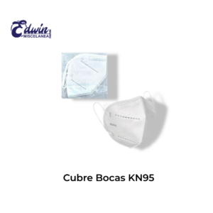 CUBRE BOCAS BLANCO KN95
